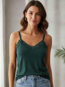 Women T-Shirts - Army Green - View 2