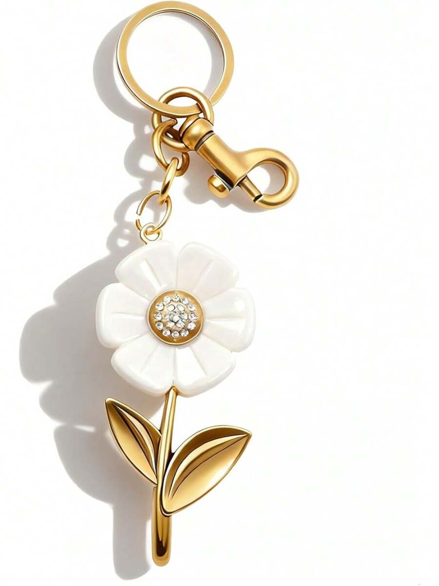 Fruit Bag Charm Key Chain Accessory Purse Charm Gifts For Women - Xanh lá chanh / Vàng - Xem 1