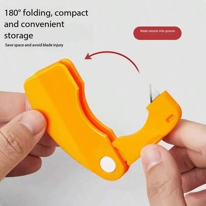 2 st/set Lyxig Hopfällbar Apelsinskalare, Lätt Att Använda, Platsbesparande, Kreativt Skärverktyg För Citrusfrukter, Grönsaker Och Köksartiklar, Tillverkad Av Plast, Enkel Och Bekväm Design För Hem- Och Restaurangbruk