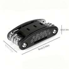 4-In-1 16-In-1 Wrench Set - Universal Wrench Tool Kit With Non-Slip Handles And Rotating Design, Durable And Easy To Use For Home And Automotive Repair Tasks - Black 16-in-1 - View 8