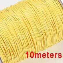 10米彩色蜡绳，蜡线，多尺寸项链手链绳，皮绳，珠宝制作，DIY项链手链，工艺用品 - 繩 - 查看 31
