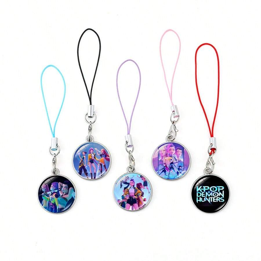 1pc European & American Witch Coven Pendant Bag, Phone, Car Charm, Time Gem Decor Accessory - Multicolor - View 1