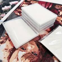 Diamond Painting A6-Sized Transparent Divider Storage Box, Prevents Release Paper From Scattering, Diamond Painting Tool Storage. - Multicolor - View 5