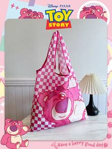 Disney 1个官方授权米奇老鼠收纳袋，可折叠购物袋，大容量手提包，单肩包，轻便手提包，官方授权正品，女士/女孩/女性适用，适合日常/购物/外出 - 彩色 - 查看 9