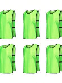 4pcs/Set Competitive Training Jerseys, Sports Training Uniforms - Team Competitive Training Jerseys, Football Jerseys, Competitive Training Vests, Basketball, American Football, Baseball Team Training Jerseys - Durable, Lightweight, Quick-Dry Training Jerseys, Suitable For Sports Teams And Club Team Building And Promotion Activities, Basketball/American Football Training Numbered Jerseys - Multicolor - View 13