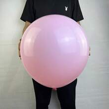 10pcs 18-Inch Blue, White, Pink, Red Latex Balloons, Create Romantic Atmosphere, Suitable For Wedding, Birthday, Valentine's Day And Party - Multicolor - View 2