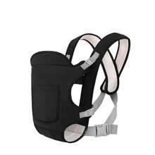 Baby Carrier For , Multifunctional Shoulder Carrier, Four Carrying Methods On The Front And Back, Versatile For All Seasons - Black - View 12