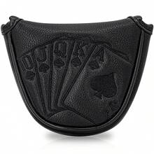 Poker Card J, Q, K Design Golf Club Headcovers, Golf Club Covers, Golf Club Headcovers - Fine Embroidery PU Material, Suitable For Most Golf Clubs, Best Gift Choice - Multicolor - View 8