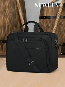 NEWHEY 15.6"/17.3" Laptop Bag For Men, Large Capacity 3-In-1 Business Briefcase Fits A4 Papers, Shock-Resistant, Suitable For Business, Travel, Work, School, Spring - Multicolor - View 10