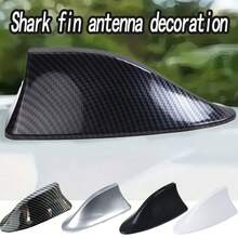 1pc Multi-Color Shark Fin Antenna, Car Roof Decor With Rubber Gasket, Universal Fit For Modern And Classic Car Models, Automotive Exterior Accessory - Car Shark Fin Antenna - View 11