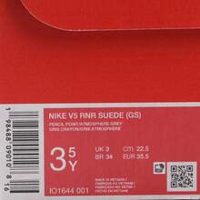 Nike V5 RNR SUEDE (GS) 休闲低帮运动鞋 IO1644-001 青少年款 - 灰色 - 查看 6