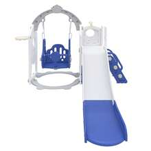 Slides, Freestanding Slides Suitable For Indoor And Outdoor Use, Including Long Slides, Ladders And Passage Slides; Garden Slides (With Swings). - 寶藍色 - 查看 7