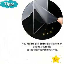 4.72 x 4.72 x 4.72 英寸/12 x 12 x 12 厘米成人存钱罐，透明亚克力材质，不可开启，现金盒，成人存钱罐，万圣节/感恩节/生日/毕业礼物