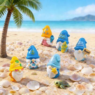 Miniature House With Miniature Garden, Artificial Flower Tree Decor - Cute Miniature Artificial Tree Model, Fairy Garden Decor, Micro Landscape Resin Craft, Dollhouse Home Office Desk Garden Accessories, Artificial Plants