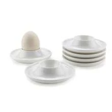 1pc Egg Holder, Egg Cup, Round/Square Egg Tray, Plastic Western Style Egg Cup - Multicolor - View 8