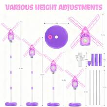 51-Inch Automatic Bubble Machine | Indoor & Outdoor Kids Party Toy - Violet Purple - View 10