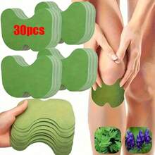 30pcs Neck, Shoulder And Knee Patch, Acupuncture Patch, Heat Patch, Long-Lasting Warm Knee Patch - Green - View 9