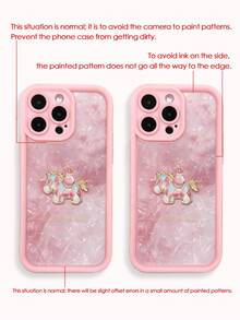 扎染马图案镂空玛瑙石纹理手机壳，兼容 14、14 Pro、14 Pro Max、13、13 Pro、13 Pro Max、11、11 Pro Max、12、12 Pro、12 Pro Max、XR、XS、15、15 Pro、15 Pro Max、16、16 Pro、16 Pro Max、17、17 Pro、17 Air、17 Pro Max、Galaxy S24、A04、A12、A13、A14、A23、A24、A32、A33、A51、A52、A53、A54、A72、S20 FE、Redmi 9、Redmi 9A - 彩色 - 查看 6