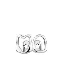 1/2 Set Unisex Guld Tandgrillar, Hiphop Vardagliga Gatufest Tandsmycken Accessoarer - Multifärgad - Visa 19