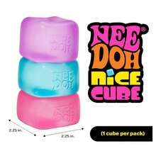 Kids Sensory Squeeze Toy - Schy*Lling  Nice Cube Super Solid Squish 2.25" Cube Children's Day Gift Limited Time Offer - Sky blue - 查看 5