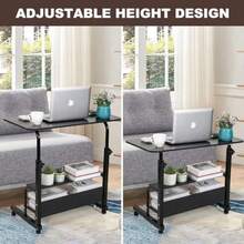 Mr.Workabee Mesa para Laptop Mesas de Computadora para Oficinas Familiares Portátiles Ajustables Verticales para Espacios Pequeños Mesas de Estudio de Escritura de Trabajo - Negro998 - Ver 4