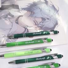 9支装刻有德语励志名言的黑色墨水笔，是表达对员工、志愿者、护士感激之情的完美礼物，也适合情人节或复活节等场合。 - 黑色 - 查看 5