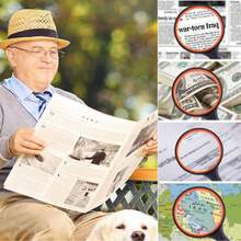 60mm/90mm 10X Handheld Magnifier With Shockproof Design, Real Glass Lens, Non-Slip Rubber Handle, Suitable For Reading, Hobbies And Scientific Research - Multicolor - View 2