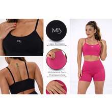 Women's Fitness Gym Set: High-Waisted Shorts + Sleeveless Top (Zero See-Through). Ideal Set For Training, Gym, Martial Arts, Running, And Sports. - 套裝 2 套 - 查看 2