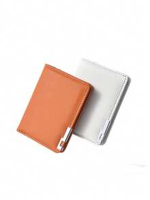 Ultra-Thin Card Holder, Multi-Card Slots Bank Card Wallet, Minimalist One-Piece Driving License Card Case, Credit Card Holder - Multicolor - View 7