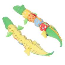 Juguete musical de peluche para bebé, juguete interactivo suave para dormir con sonajero y luces para niños y niñas recién nacidos, cocodrilo - Multicolor - Ver 11