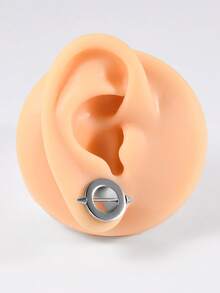 一对不锈钢可拆卸尖头耳洞耳塞螺丝金银色尖头扩耳器耳洞穿刺饰品 8MM-25MM - 如圖 - 查看 3