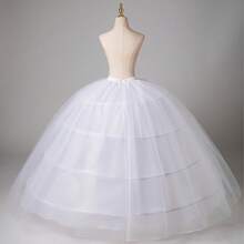 六圈衬裙新品上市！超蓬松婚纱裙撑，舞会、摄影和节日礼物的完美之选！ - 彩色 - 查看 4