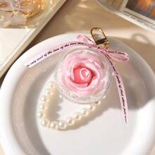 1 móc khóa hoa hồng đính ngọc trai, mặt dây chuyền hình hoa hồng cho chìa khóa xe hơi, quà tặng sinh nhật, thích hợp cho sinh nhật, kỷ niệm, tốt nghiệp, tân gia, tiệc tùng. - nhiều màu - Xem 12