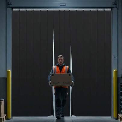 Superior Bronz Juexica 36 X 80 Inch Plastic Strip Door Curtain Kit 0.08'' Walk In Cooler Curtains Thickness PVC Freezer Door Curtain Smooth Waterproof Hurricane Shutters Gate For Warehouse Garage Industry Black