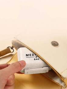 迷你六格便携式药盒，印有药品相关图案，六格小药盒，密封药盒，六日/周药盒，六格便携式药盒，每日药盒，可存放维生素，小型药盒，旅行必备药盒，每日维生素药盒，口袋药盒，饰品收纳盒，家庭必备，旅行必备 - 彩色 - 查看 3