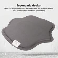 ASDF-Dioche Tabla Abdominal de Espuma Lipo Tabla de Compresión Abdominal para Mujeres Tabla Moldeadora de Espuma Suave para Poscirugía Tabla para Aplanar el Vientre Gris - Gris - Ver 4