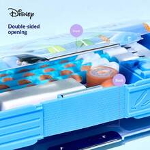 Disney Zootopia Quicksand Pencil Case, Large Capacity Student Stationery Box, Multifunctional Double-Layer Pencil Box - Single Piece - View 2