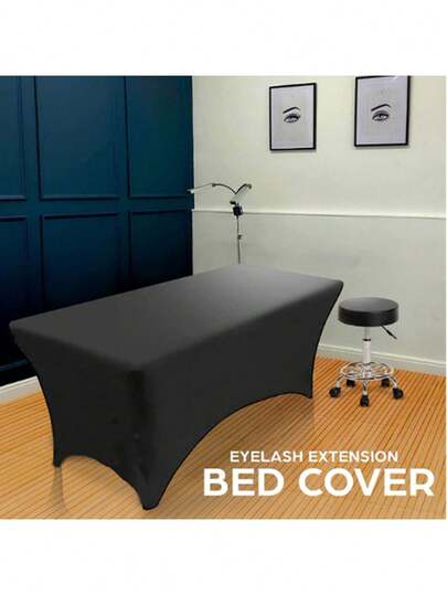 BUCICE 6FT Stretch Bedspread Table Cover Reusable Eyelash Stretch Sheet Sets For Spa Salon Bedspreads Beauty Bedspreads Massage Bedspreads Also For Conference Wedding Banquet Rectangular Table Cover Sets Stretch Tablecloths