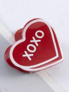 1 chiếc kẹp tóc hình trái tim dành cho nữ, phụ kiện tóc dễ thương, XOXO, phù hợp cho sử dụng hàng ngày, sự kiện, du lịch, tiệc tùng, ăn uống/trang điểm. Kẹp tóc thời trang, thanh lịch, kẹp tóc cài đầu, phụ kiện làm đẹp ngày Valentine. Quà tặng - Nhiều màu - Xem 4