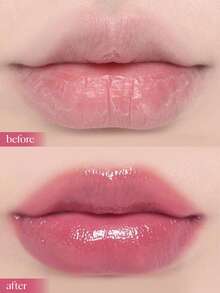 ETUDE Glow Fixing Tint, Chilling Red, Lip Tints, Lipstick, Shiny Finish, Highly Moisturizing, 0.1 Oz (3.8 G), Clione Lip - #02 Mellow Pink - View 3