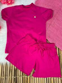 Girls' Outfit Set - New Arrival/Fashion/Party/Outing/Promotion/ - 玫紅色 - 查看 11