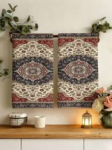 2pcs/4pcs Bohemian Pattern Kitchen Towels, Bohemian Pattern Bathroom Towels, Bohemian Outdoor Party Towels, Bohemian Home Decor, Bohemian Kitchen Decor, Modern Style, Quick Dry, Super Soft Microfiber Material, Rectangular, 15.75IN*23.62IN/40*60CM Digital Printing Pattern, Suitable For Outdoor Party Decoration, Bohemian Holiday Gifts - Multicolor - View 7