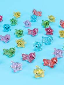 10/20个迷你树脂闪亮墨西哥钝口螈摆件，可爱精致的装饰品，非常适合DIY仙女花园/玻璃生态瓶/盆栽植物装饰/微景观工艺/花园装饰/汽车内饰配件/派对礼品，理想的生日礼物（颜色随机） - 彩色 - 查看 9