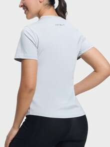 HOTSUIT Women's Sauna Sweatshirt Suitable For Running And Workout - Light Grey - View 4