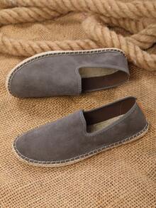 Zapatos de pescador tejidos transpirables, que absorben la humedad y antideslizantes para hombres - Champán - Ver 8