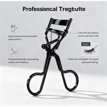 2Pcs Professional Eyelash Curler Set (2-Pack) - 10-Second Curl With All-Day Hold, Beginner-Friendly Design - Black - View 6