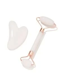 1pc/Set Heart-Shaped Dual Head Roller Massage Set For Eyes And Face, Facial Massage Beauty Tool - Multicolor - View 6