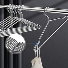 1pc Mini Gold Metal Hanger, Perfect For Hanging Baby & Pet Clothes, Small Yet Durable Design - Multicolor - View 5