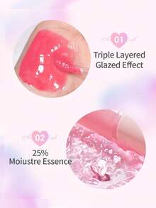 HOLIKA HOLIKA 心动裸色唇彩，轻盈水润配方，打造光泽透亮妆效，令双唇饱满水润，高显色度，富含滋养成分，适合日常使用 | 韩国彩妆 | 韩国化妆品 | 3克/0.1盎司 - #07 Acid Rose - 查看 7