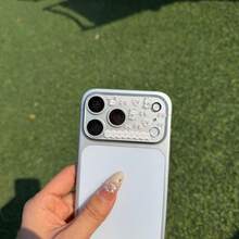 High Definition Lens Film + DIY Rabbit Heart, Butterfly Embossed Stickers, Suitable For IPhone 17 Pro/Pro Max, High Definition Transparent Protective Film, Tempered Glass Material, Anti-Scratch - Lens Film + Sticker - View 8